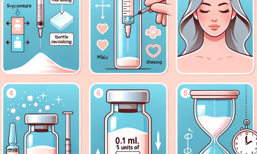 Learn why Botox vials may appear empty and how to reconstitute them with saline for use.