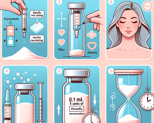 Learn why Botox vials may appear empty and how to reconstitute them with saline for use.