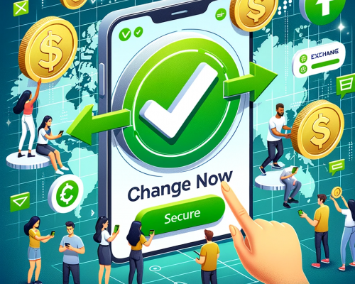 A presentation of a user-friendly currency exchange platform called Change NOW which operates without registration or limits, simplifying the currency exchange process.