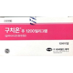 Gluthion INJ L-reduced Glutathione Injection 1200mg *10 Korea Gluthion INJ L-reduced Glutathione Injection 1200mg *10 Korea