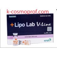 Lipo Lab V Line lipolysis for face, V-Line lipolytics Korea - Injection use. - 1box /5 ampoules 
