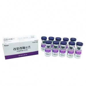 Liporase - 1500iu Lyophilized Hyaluronidase Daehan New Pharm S.Korea 10 ampoules 