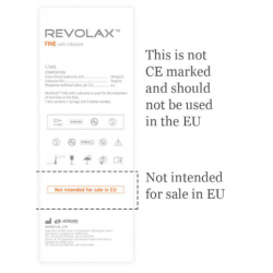 REVOLAX Hyaluronic Acid Filler Korea with LIDOCAIN - Fine, Deep, Sub-Q