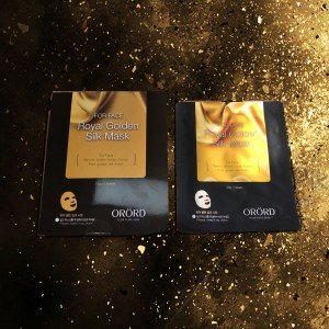 Royal Golden Silk face mask ORORD Korea