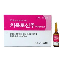 Chioctocin INJECTION Thioctic acid 25mg/ 5ml *10 Korea Chioctocin INJECTION Thioctic acid 25mg/ 5ml *10 Korea