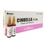 CINDELLA INJECTION Thioctic acid 25mg/ 5ml *10 Korea