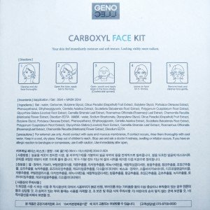 Carboxyl Geno Cell Carboxy CO2 mask - Professional therapy Medisys Genocell 5 mask+5 gel 