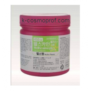 Anesthetic Cream Wellscaine numb cream with lidocaine & prilocaine 450g
