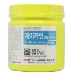 Anesthetic Cream J-Cain numb cream with lidocaine 500g