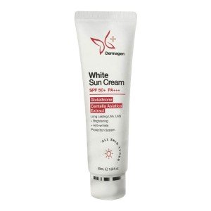 Dermagen Sunscreen Cream SPF50+ PA+++ Prof.Cosmeceutical Glutathione White Sun - 50g