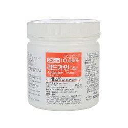 Lidcaine Cream Anesthetic Cream with Lidocaine 10,56% - 500 g Korea