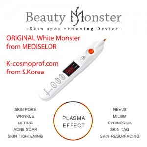 Beauty Monster White ORIGINAL MEDISELOR Plasma Pen - Non-surgical blepharoplasty device S. Korea Beauty Monster White ORIGINAL MEDISELOR Plasma Pen - Non-surgical blepharoplasty device S. Korea