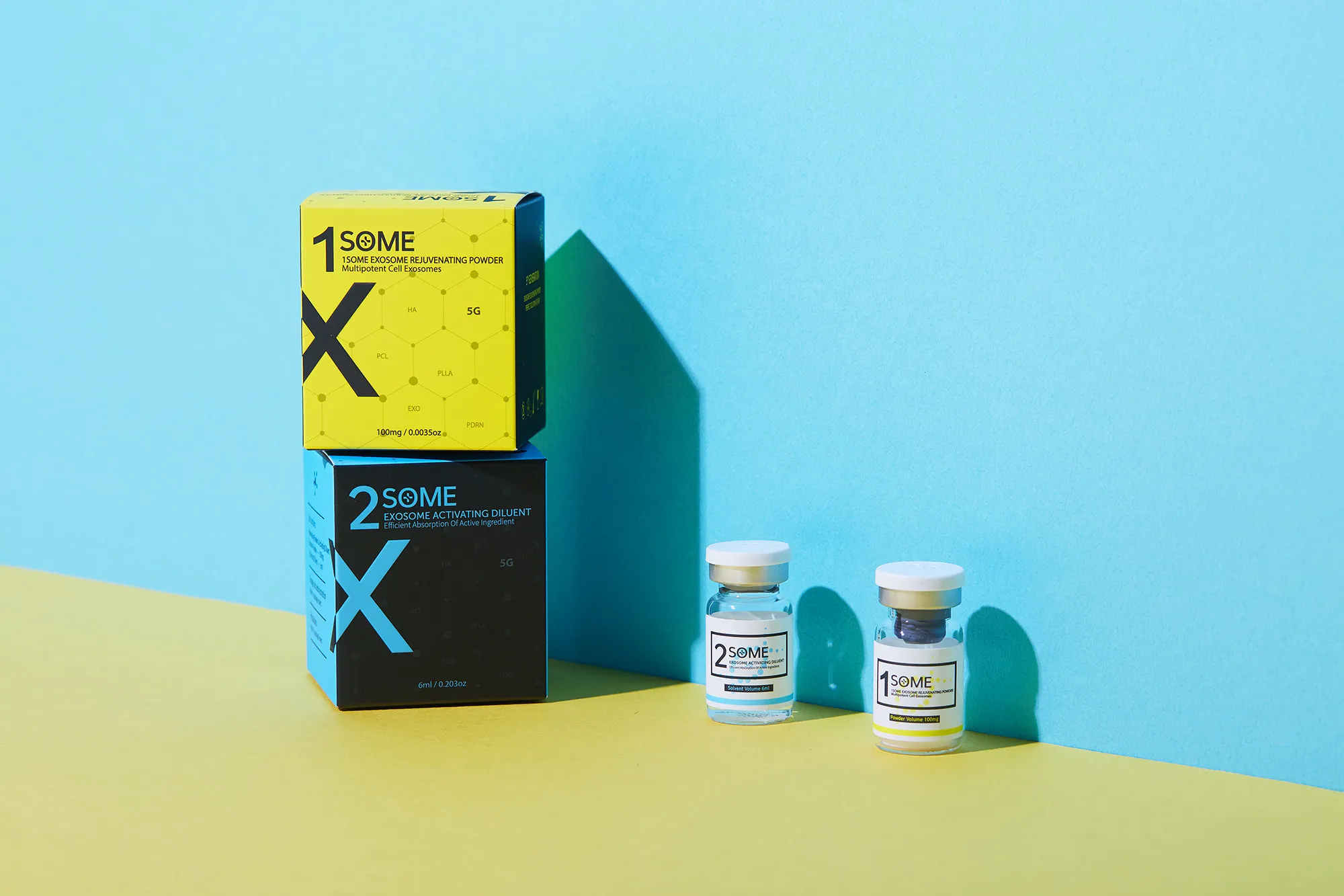 2XSOME SKIN BOOSTER exosomes - 100 mg + 6 ml S.Korea