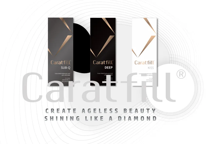 Caratfill filler Cross-linked Hyaluronic Acid - 1.1ml Korea