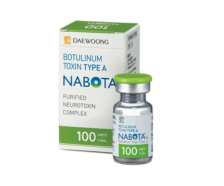 NABOTA 100 iu - Botulinum Toxin Type A, DAEWOONG S. Korea 