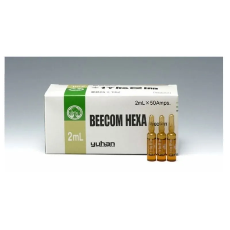 Beecom Hexa Injection Vitamins - 2ml * 50 amp.